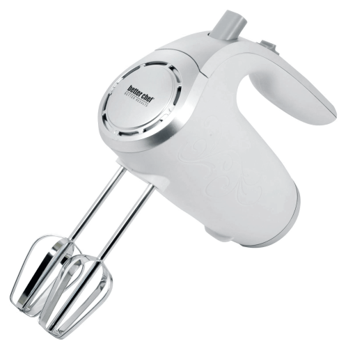 Better Chef 5-Speed 150W Hand Mixer with Silver Accents and Storage Clip Better Chef 5-Speed 150W Hand Mixer with Silver Accents and Storage Clip