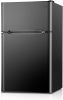 Mini Fridge with Freezer, 3.2 Cu.Ft Mini Refrigerator, Dorm Fridge with 2 Door For Apartment/Office-Food Storage Cooling Drink